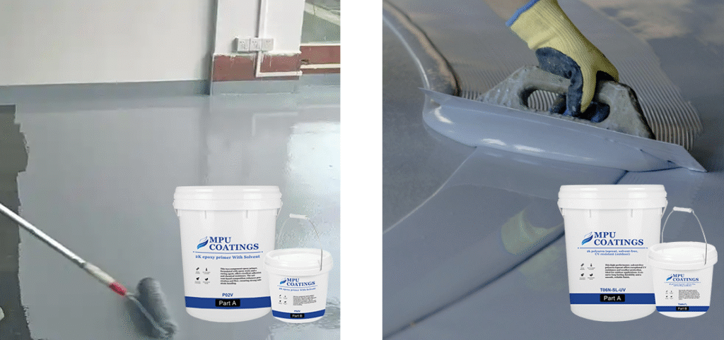 primer p02v + self leveling t06n sl2 uv